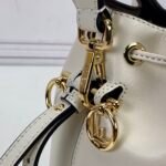 Mon Tresor-White leather minibag