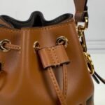 Mon Tresor-Brown leather minibag