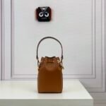 Mon Tresor-Brown leather minibag