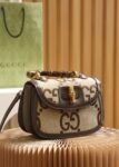 Gucci Bamboo 1947 Jumbo GG Small Top Handle Bag #675797