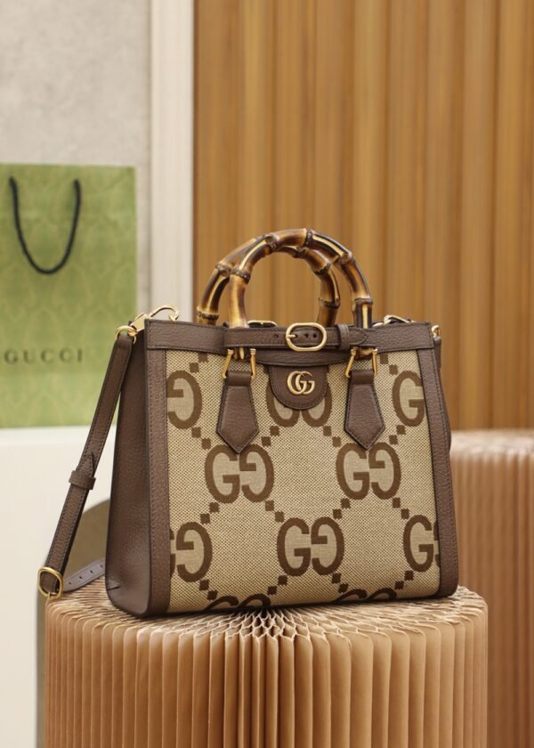 Gucci Diana Jumbo GG Small Tote Bag #660195