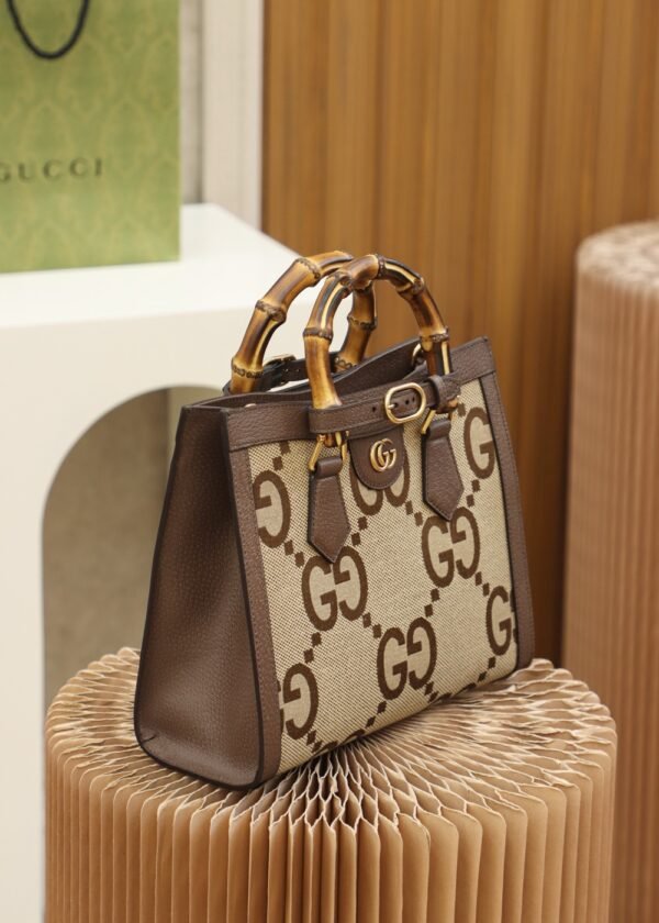 Gucci Diana Jumbo GG Small Tote Bag #660195