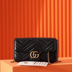 GG Marmont Mini Bag-Black#751526