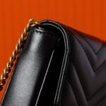 GG Marmont Mini Bag-Black#751526