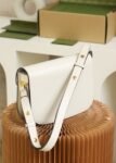 Gucci Horsebit 1955 Shoulder Bag-White #602204