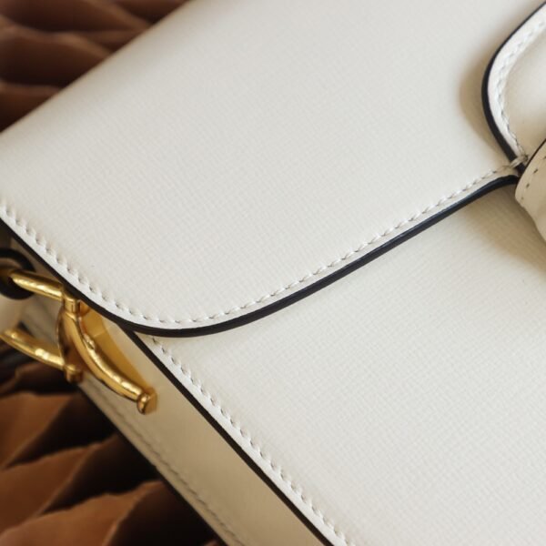 Gucci Horsebit 1955 Shoulder Bag-White #602204