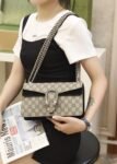 Dionysus GG Small Rectangular Bag-Black #499623