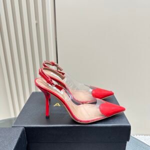 LE CŒUR SLINGBACKS IN PATENT LAMBSKIN