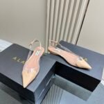 LE CŒUR FLAT SLINGBACKS IN PATENT CALFSKIN