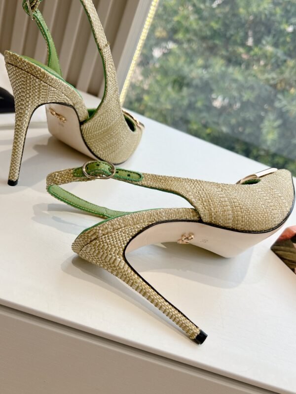 Dolce&Gabbana - RAFFIA SLINGBACKS