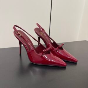 Miu Miu - Bow-Embellished Sligback Pumps