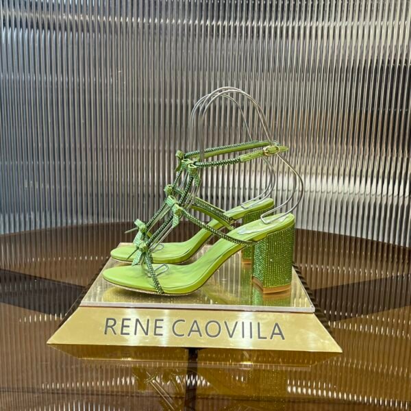 Rene Caovilla - Caterina Peach Sandal