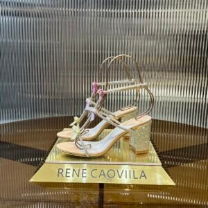 Rene Caovilla - Caterina Peach Sandal