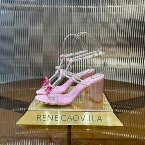 Rene Caovilla - Caterina Peach Sandal