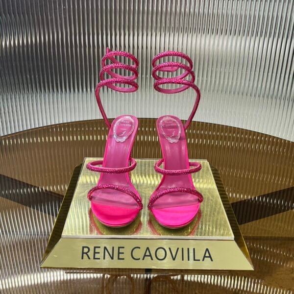 Rene Caovilla - Cleo Sandal With Crystals 105