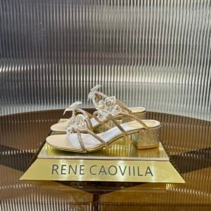 Rene Caovilla - Floriane Slider Sandal With Flowers 40