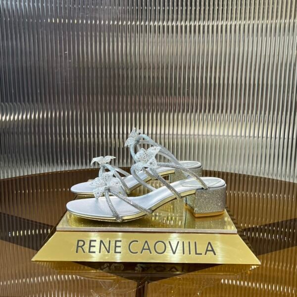 Rene Caovilla - Floriane Slider Sandal With Flowers 40