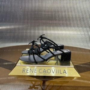 Rene Caovilla - Floriane Slider Sandal With Flowers 40