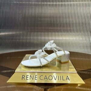 Rene Caovilla - Floriane Slider Sandal With Flowers 40