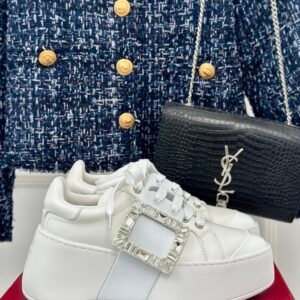 Roger Vivier - Viv' Skate Sneakers in Leather