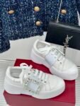 Roger Vivier - Viv' Skate Sneakers in Leather