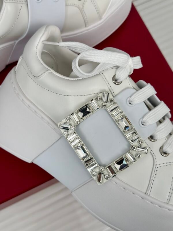 Roger Vivier - Viv' Skate Sneakers in Leather