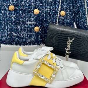 Roger Vivier - Viv' Skate Sneakers in Leather