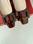 Roger Vivier - Belle Vivier Ballerinas in Patent Leather