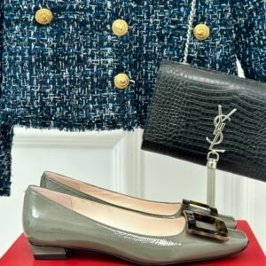 Roger Vivier - Belle Vivier Ballerinas in Patent Leather