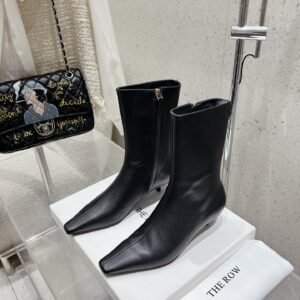 The Row - Shrimpton 50mm Leather Boots