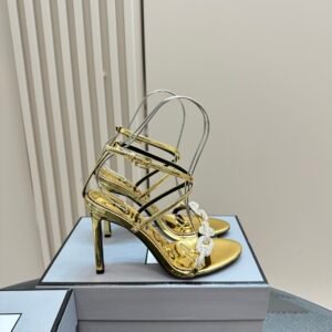 Tom Ford - Chain 105mm Leather Sandals